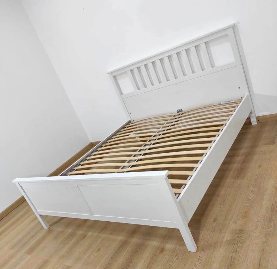 IKEA HEMNES Queen Bed Frame – White