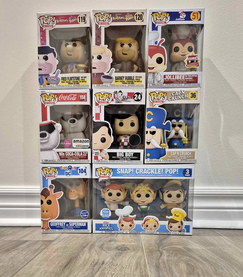 Funko Pop! Ad Icons $10 & up