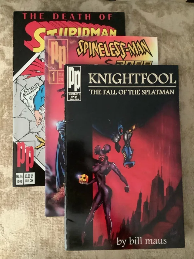 Parody Press *Spider-Man Batman Superman* 3 pack Bill Maus thumbnail