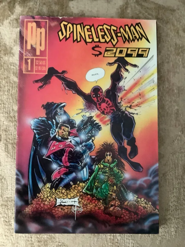 Parody Press *Spider-Man Batman Superman* 3 pack Bill Maus image indicator(4)