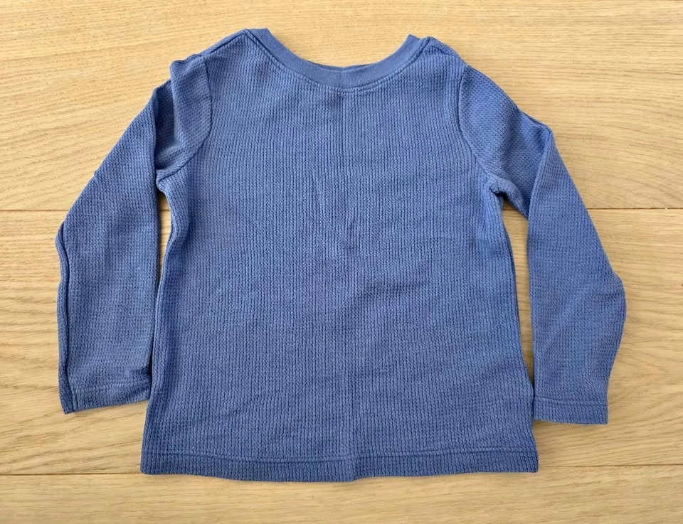 2T waffle-knit sweater
