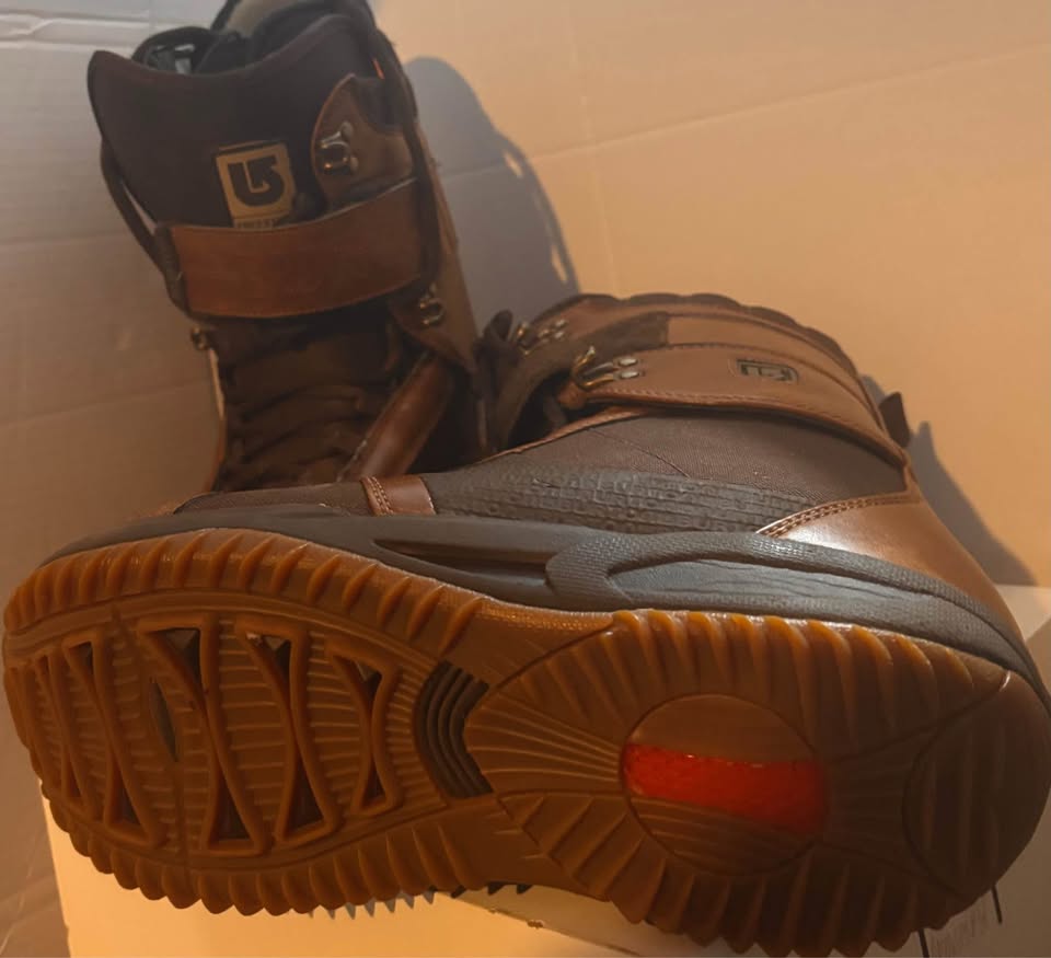 Burton Men's Brown Snowboard Boots Freestyle size 7.5 - photo 3