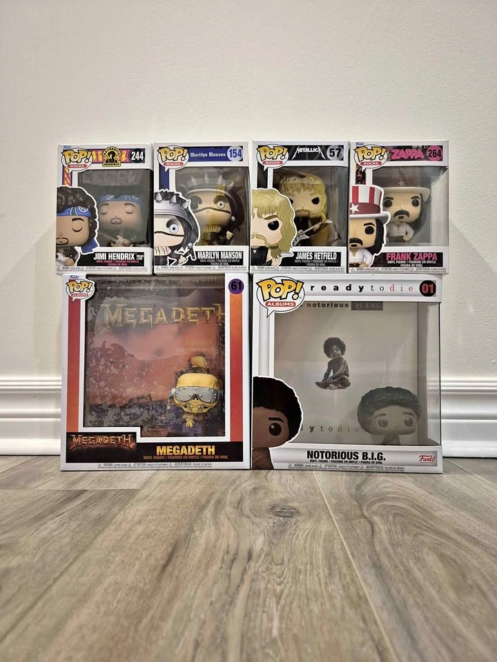 Funko Pop! Rocks/Albums $10 & up