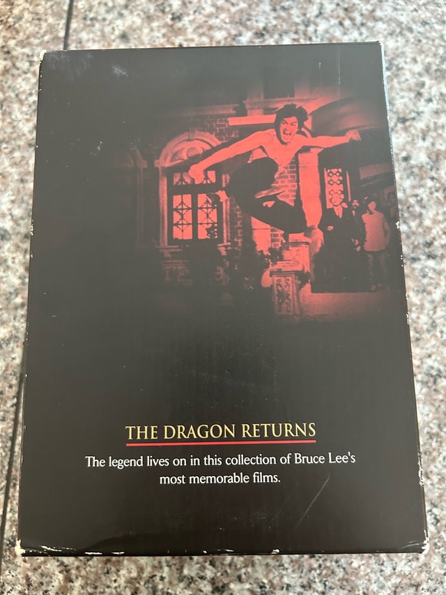 Bruce Lee The Master Collection VHS Box Set - photo 2