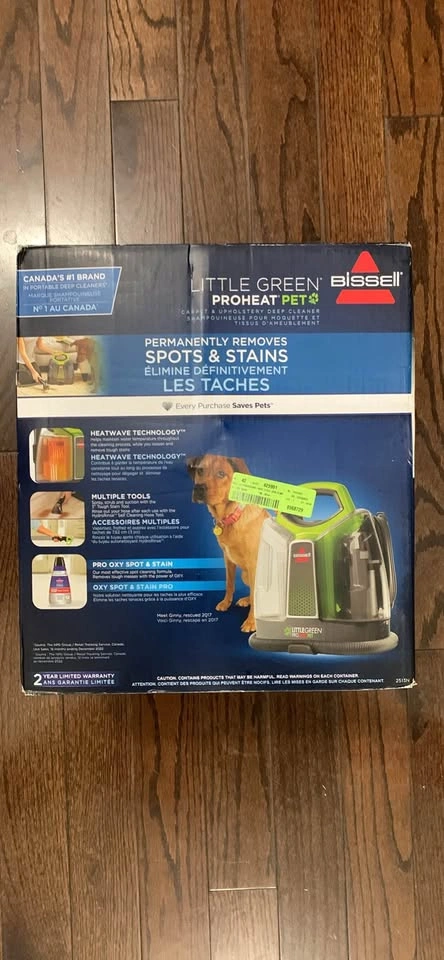 Bissel little green pro heat vacuum - photo 2