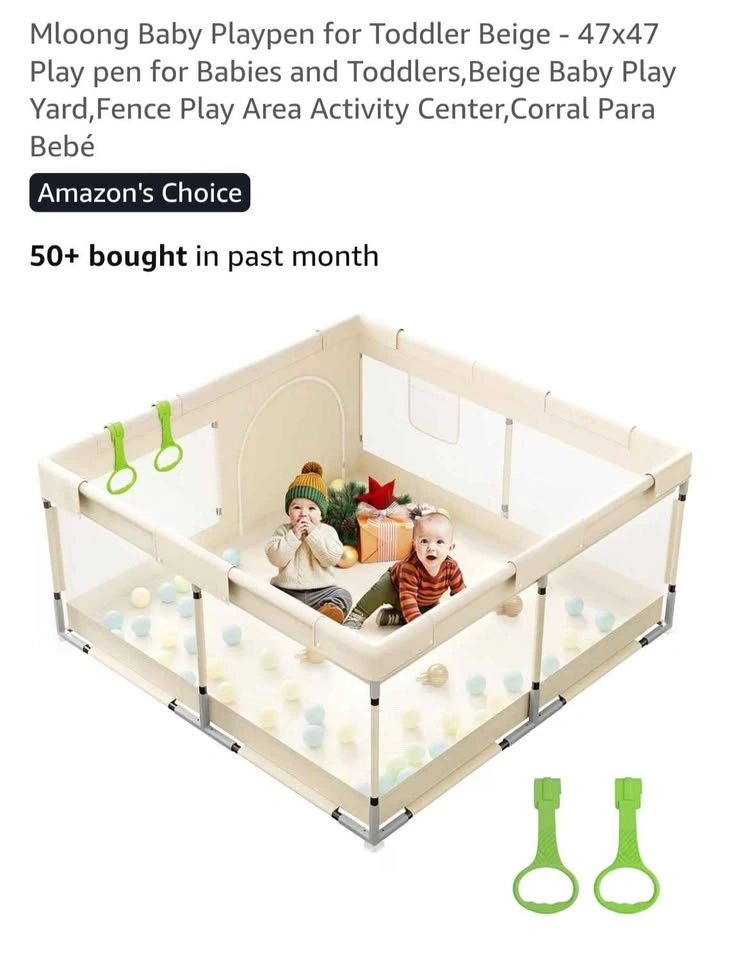 Baby Playpen 47x47 with play mat