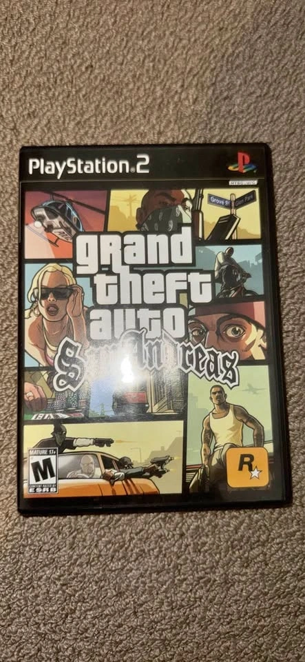 PlayStation 2 Grand theft auto San Andreas