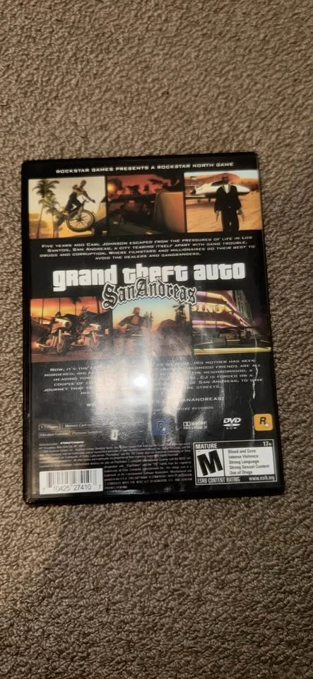 PlayStation 2 Grand theft auto San Andreas - photo 2