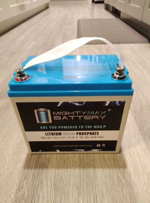 Lithium batteries & charger for sale