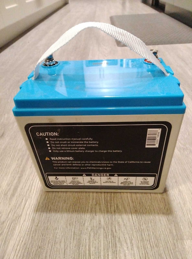 Lithium batteries & charger for sale - photo 2