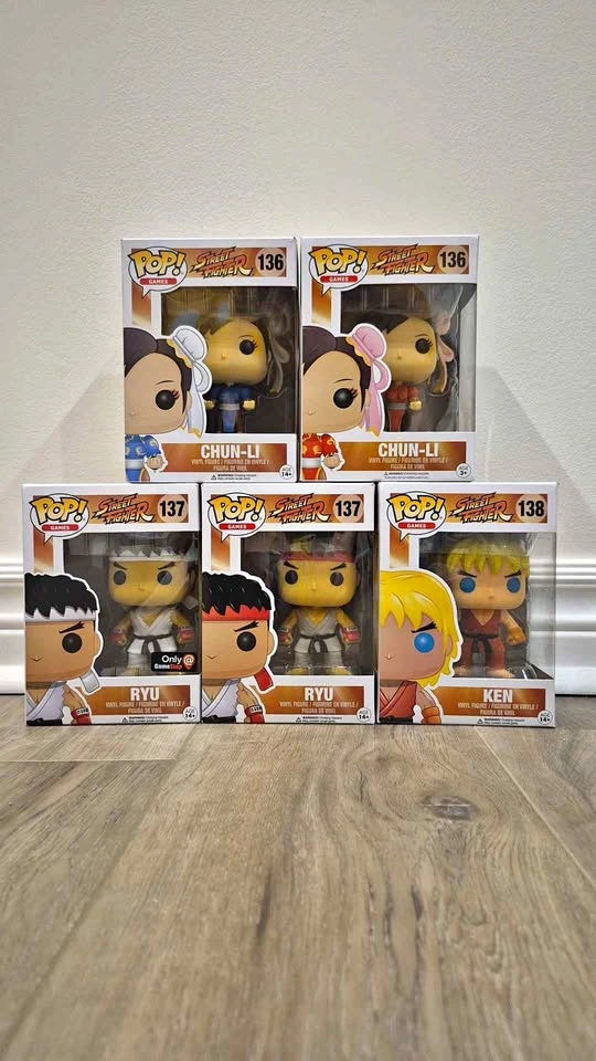 Funko Pop! Street Fighter $15 & up