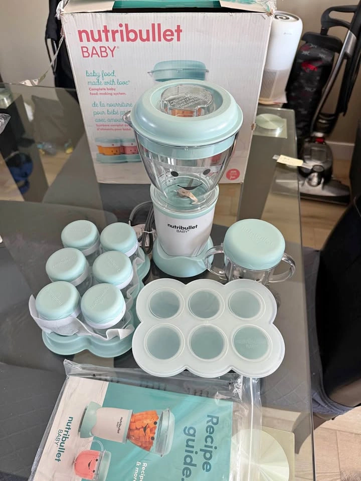New - Nutri Bullet Baby Food Prep System
