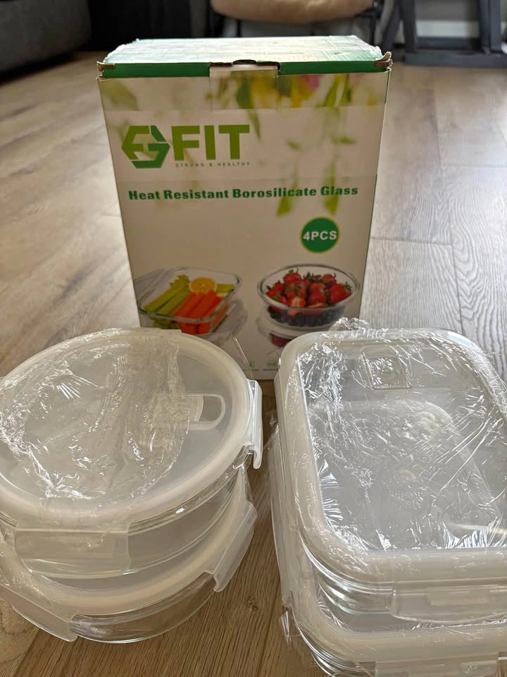 New - Fit Heat Resistant Borosilicate Glass 4pcs