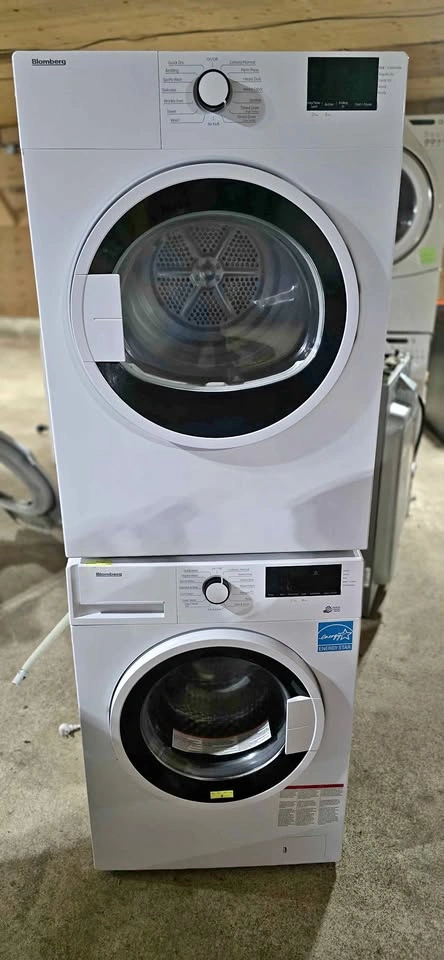Blomberg Stackable Washer & Dryer Set – 24" Compact – $699