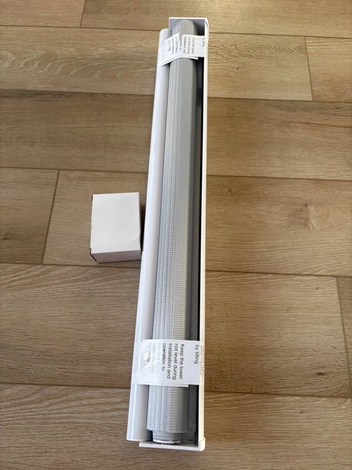 New - Cordless Zebra Blinds Light Grey - photo 3