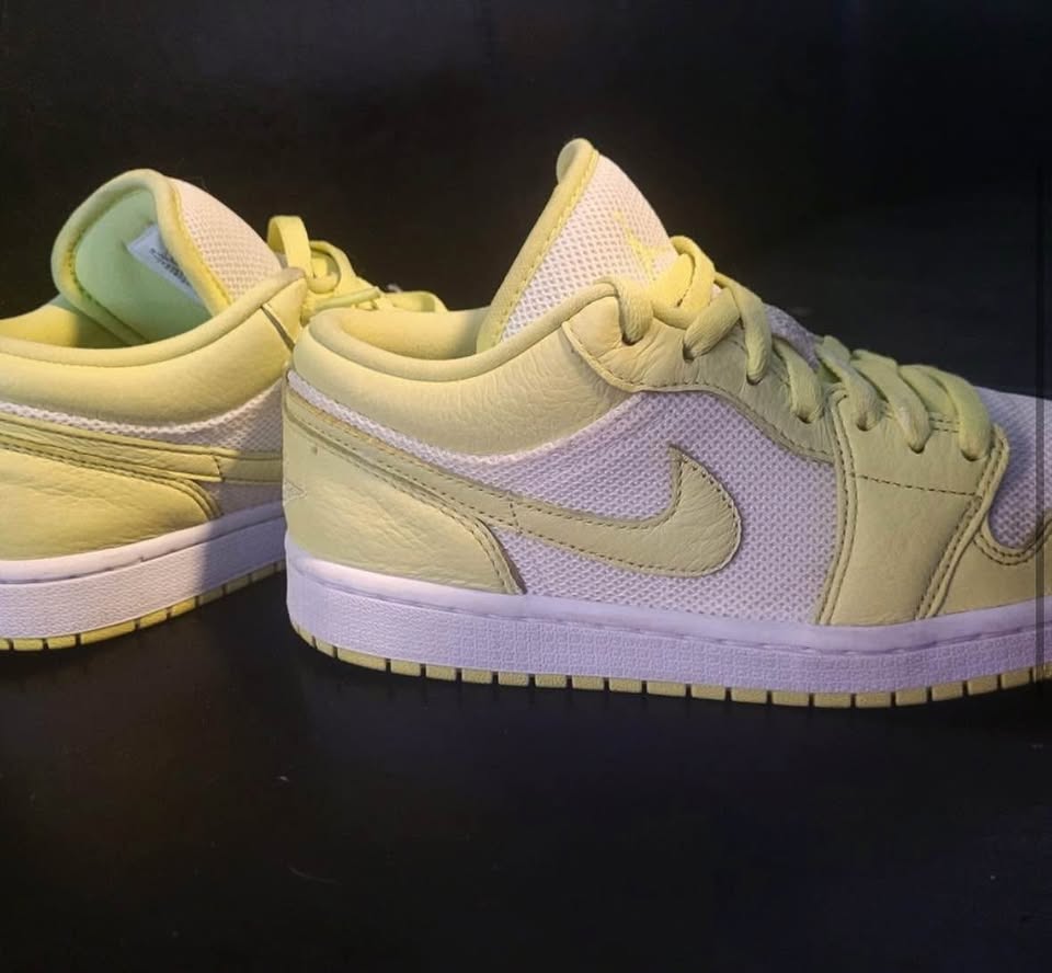 Nike Air Jordan Low Lime Green Sneakers DH9619-103 - photo 2