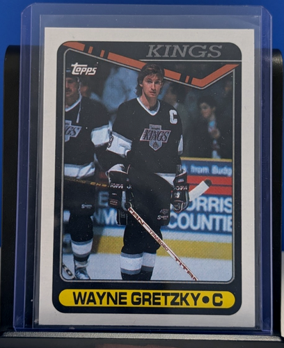 Wayne Gretzky 1990-91 Topps #120 Los Angeles Kings HOF Hockey Ca