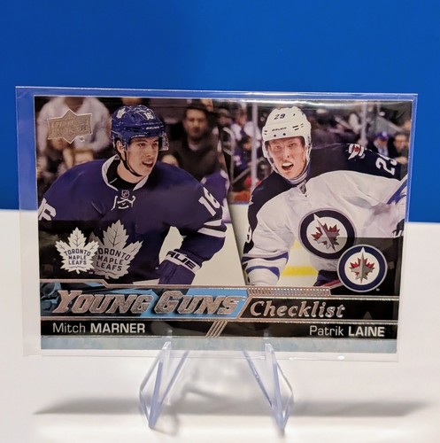 Mitch Marner Patrik Laine 2016-17 Upper Deck Young Guns Checklis
