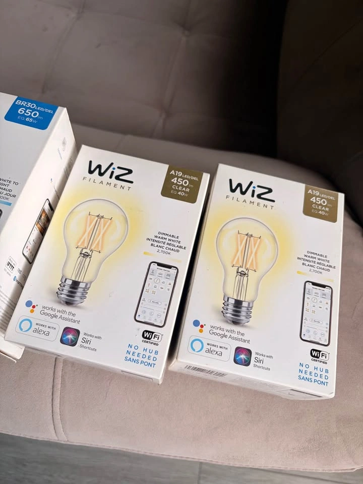 WiZ Smart Bulb Bundle (3) — Brand New, Sealed — $40 OBO - photo 2