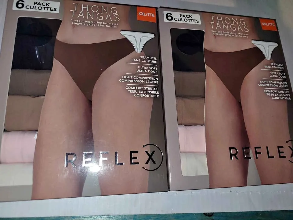 12 Pc Reflex Thong/Culottes Set XXL (US 12-14) thumbnail