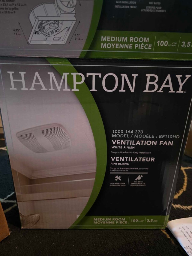 Hampton Bay Ventilation Fan
