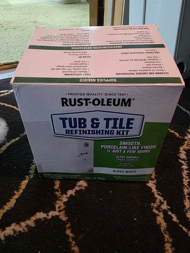 Rust-Oleum Tub and Tile Refinishing Kit