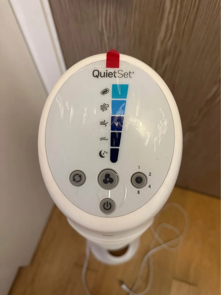 White Honeywell fan (controller included) - photo 4