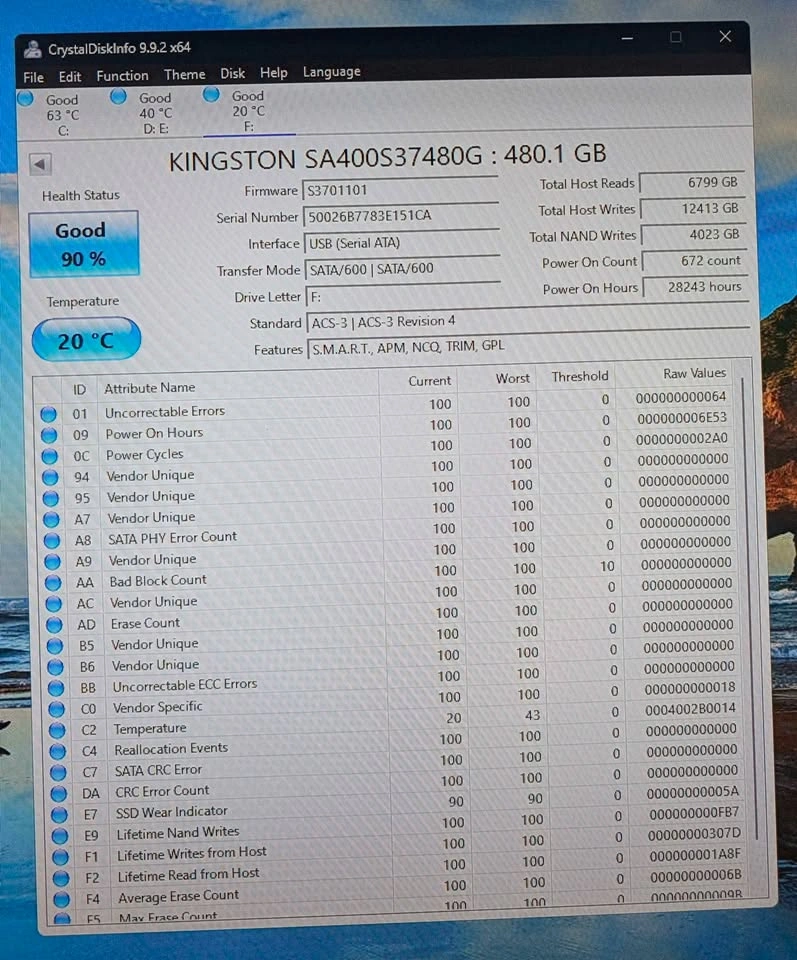 Kingston A400 480GB SATA 2.5" SSDs - photo 2