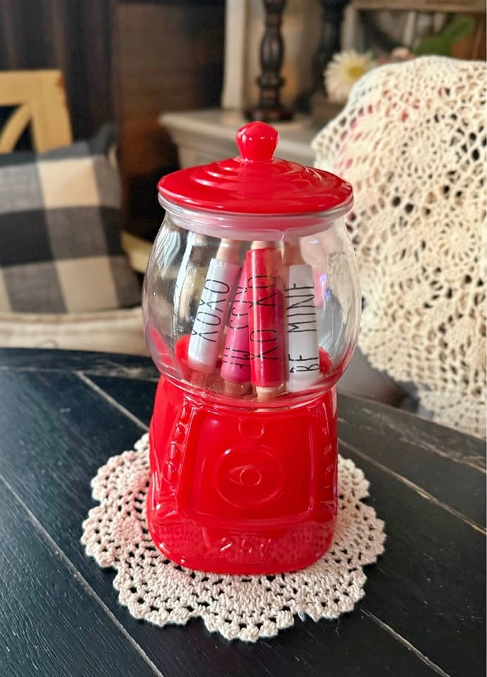 Mini Gumball Machine with Rolling Pins