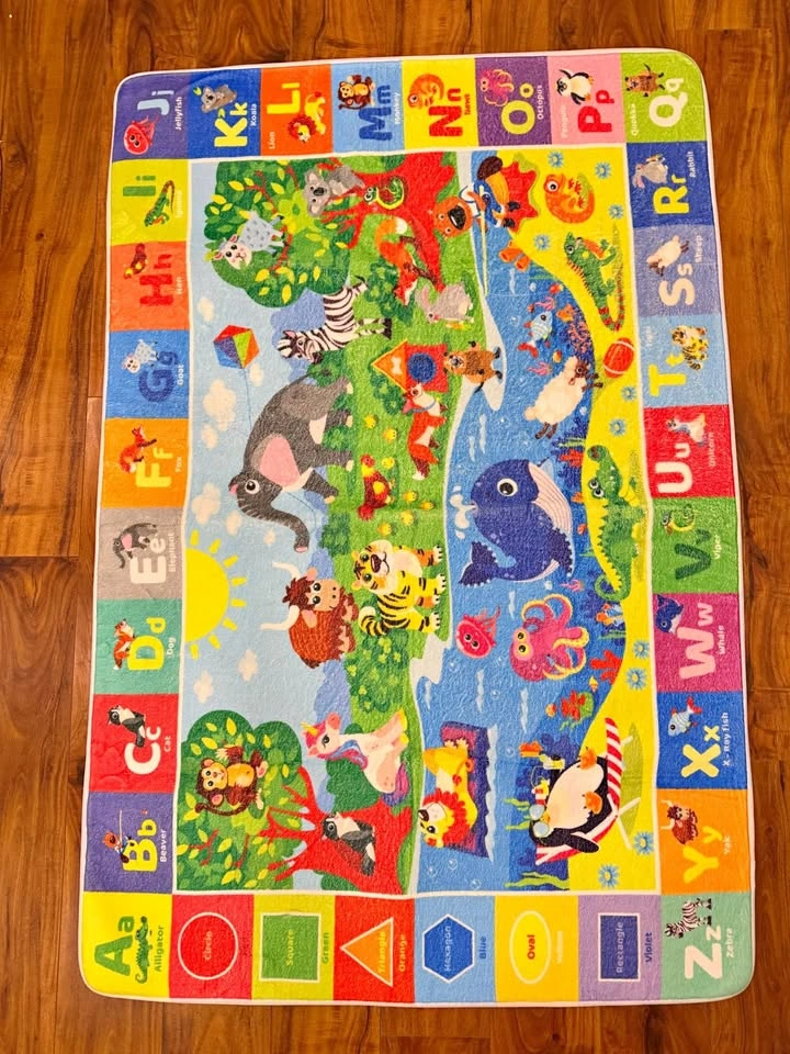 Extra Thick Baby Crawling Play Mat (60" x 41")