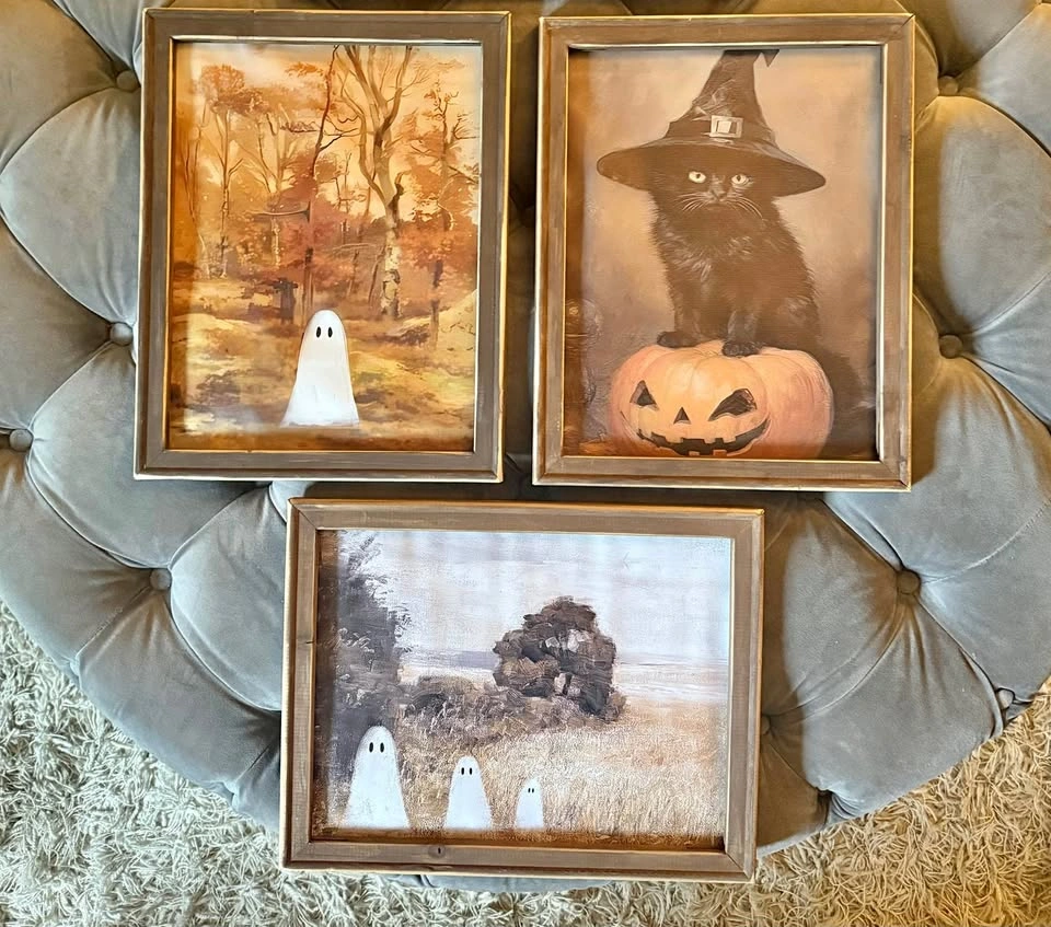 3 Canvas Prints Fall Decor