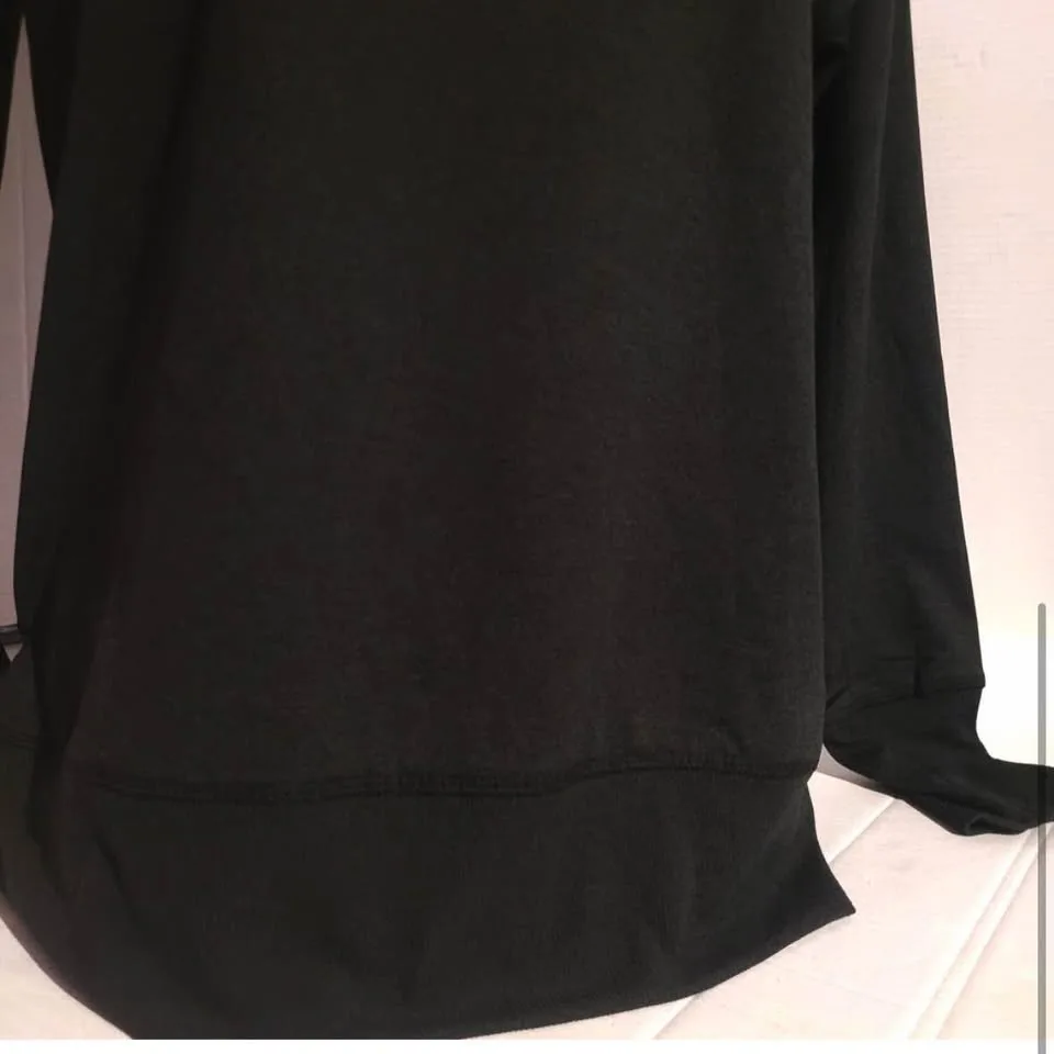 New BENCH Soft Warm Stretchy Dark Charcoal Long Sleeve top image indicator(3)