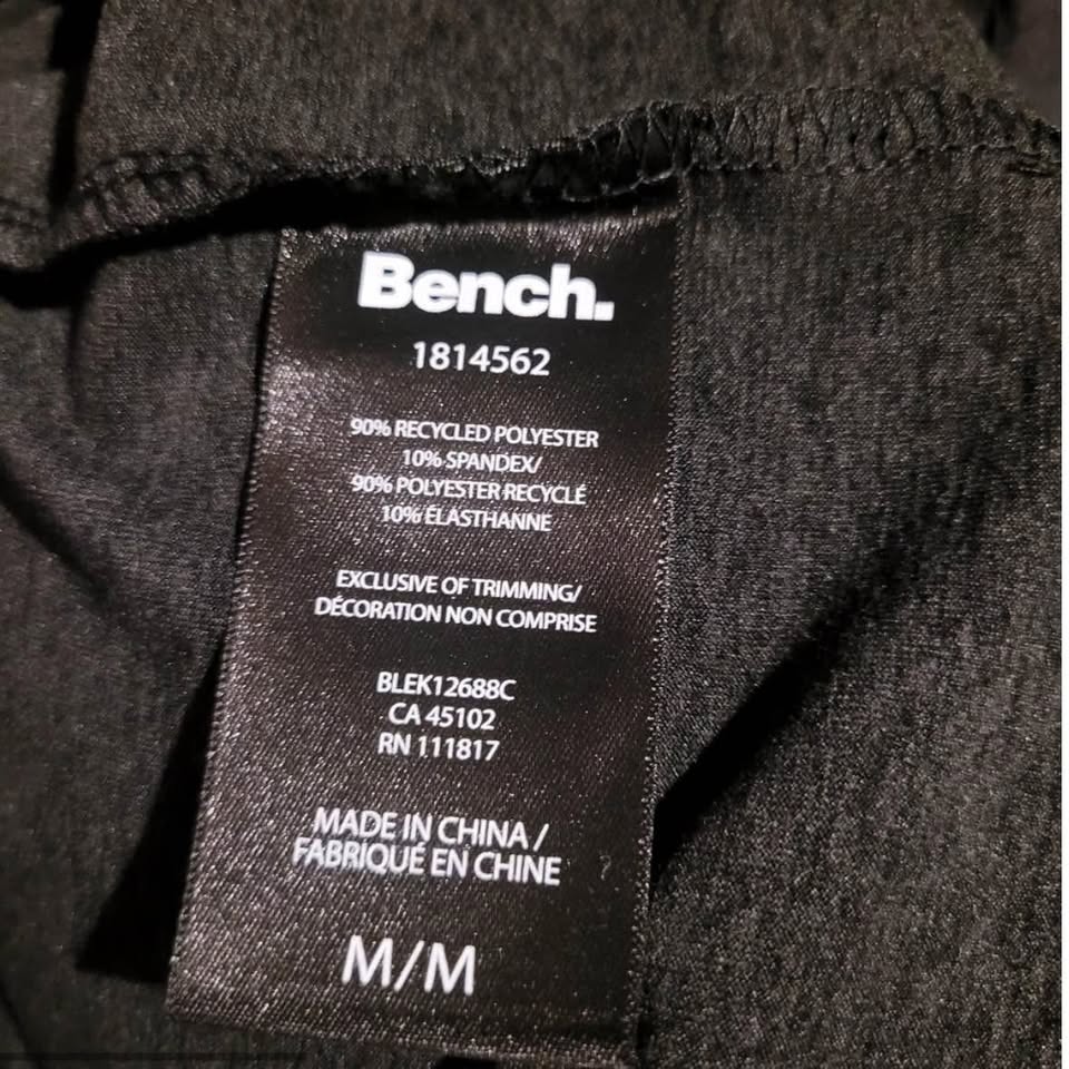 New BENCH Soft Warm Stretchy Dark Charcoal Long Sleeve top - photo 4
