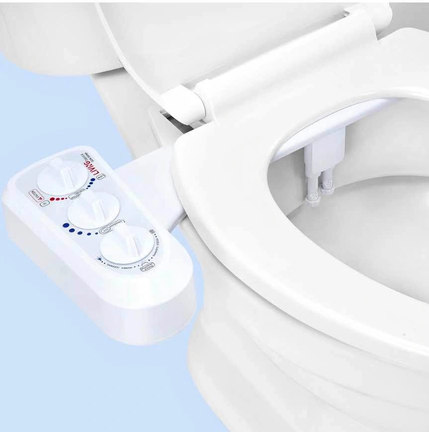 Bidet LIVING basics Ultra-Slim Toilet Bidet