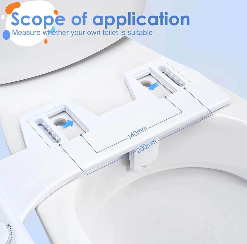 Bidet LIVING basics Ultra-Slim Toilet Bidet - photo 4