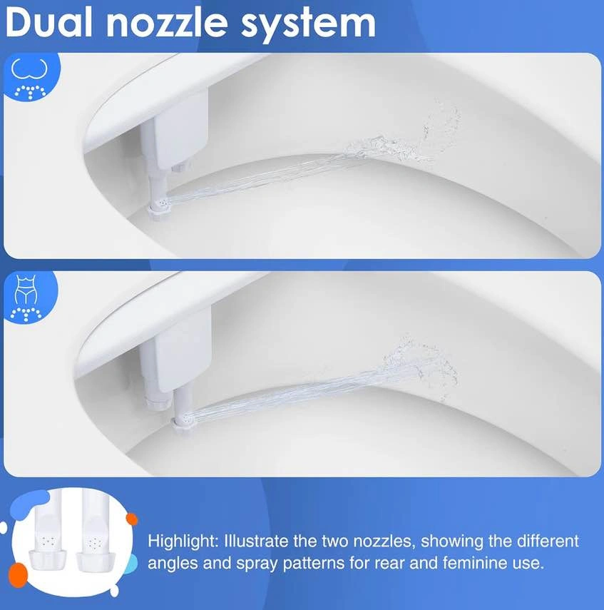 Bidet LIVING basics Ultra-Slim Toilet Bidet - photo 5