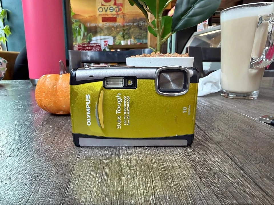 Olympus Stylus Tough-6000 Yellow 10MP Digital Camera