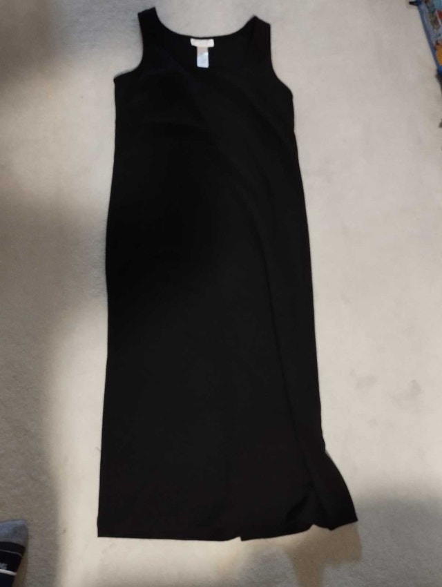 like new black cocktail dress 12p