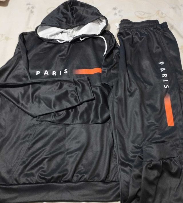 New Paris men's jogging hoody and sweat pants XXL