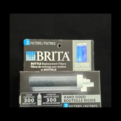 Brita Bottle Replacement Filters – 2 Pack Fits Hard-Sided