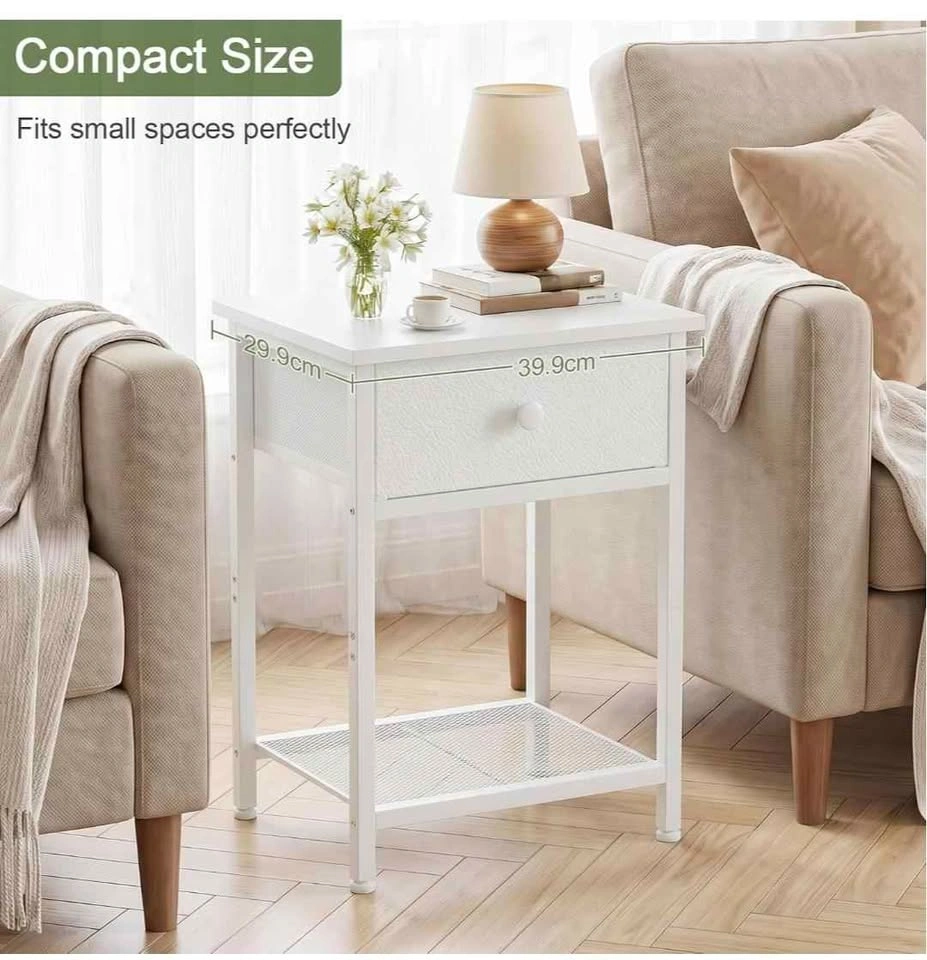 AMHANCIBLE Night Stands, Bedside Table Set of 2 - photo 3