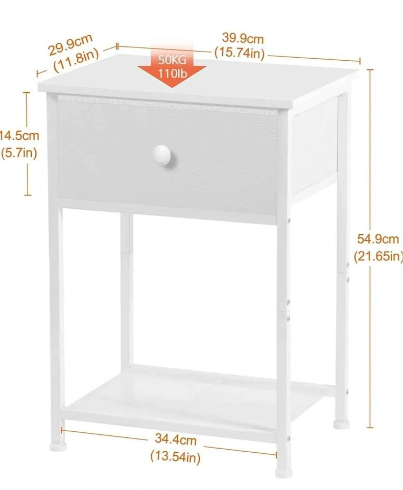 AMHANCIBLE Night Stands, Bedside Table Set of 2 - photo 5