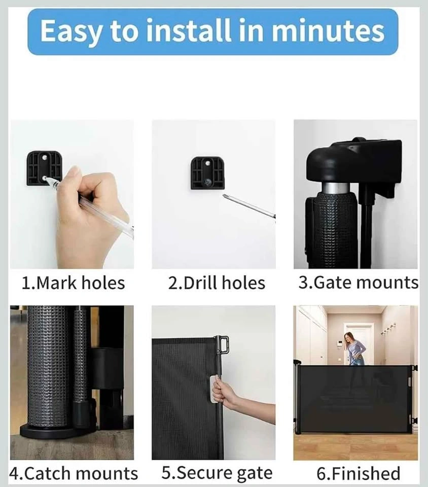 Veraste Retractable Baby Gate - photo 5