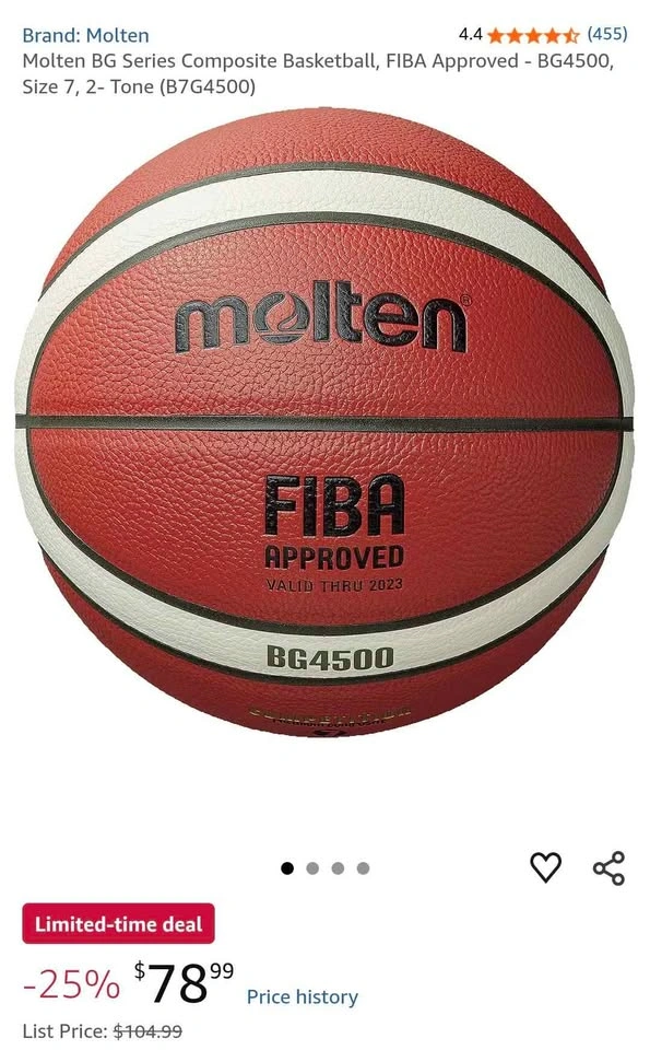 Molten GF7X Basketball - photo 3
