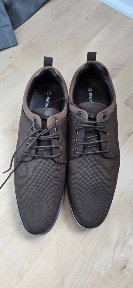 Bruno Marc Men's Brown Casual Dress Shoes – Size 11 - photo 2