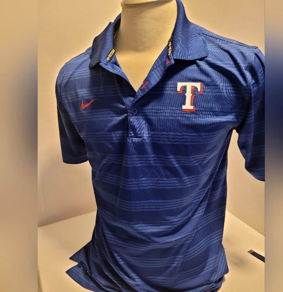 Nike Men's Texas Rangers Dry Fit Shirt size Med - photo 2