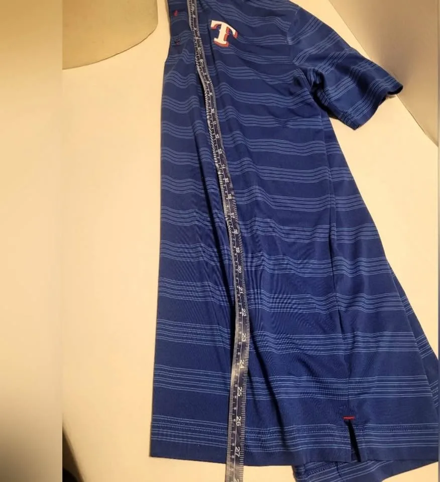 Nike Men's Texas Rangers Dry Fit Shirt size Med image indicator(3)