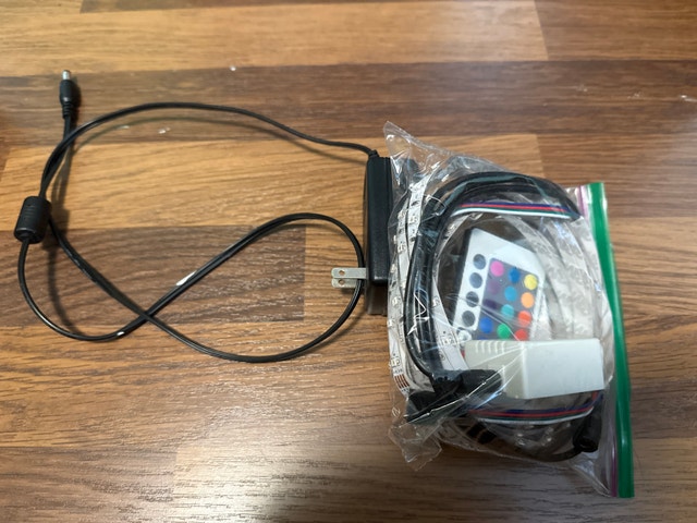 3m long RGB kit with remote