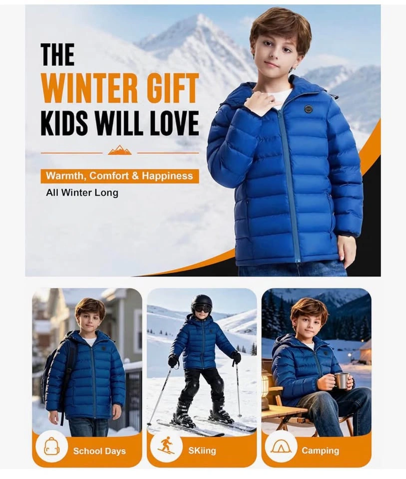New! Kids Heated Jacket youth medium $75 Firm - photo 4