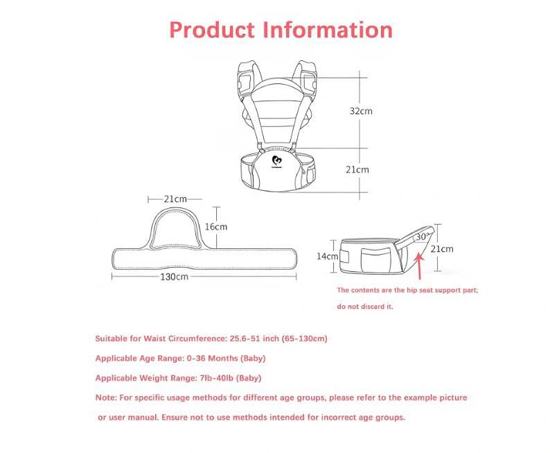 Bellababy Baby Carrier Hip Seat - photo 4